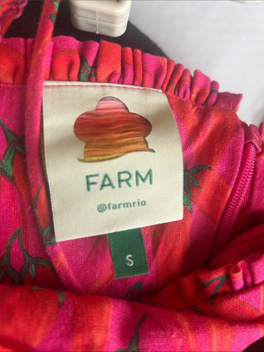 FARM Rio Bright Pink Floral Jumpsuit - FARM